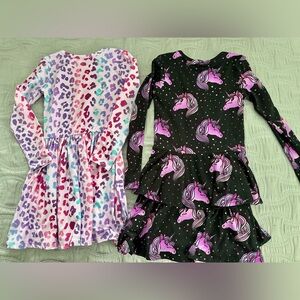 Pixielane girls long sleeve dress bundle size 5